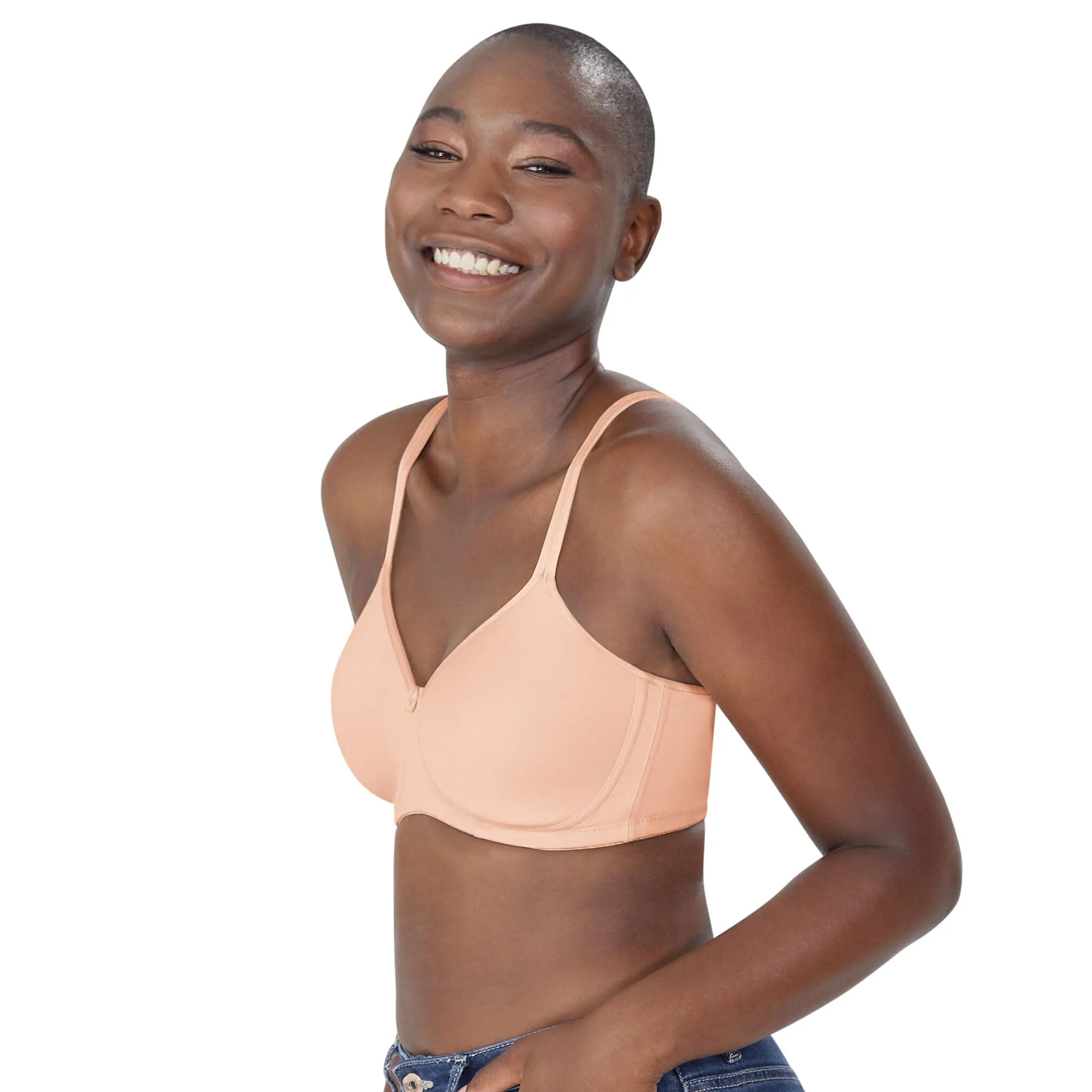 Amoena® Mara T-Shirt Bra Rose Nude