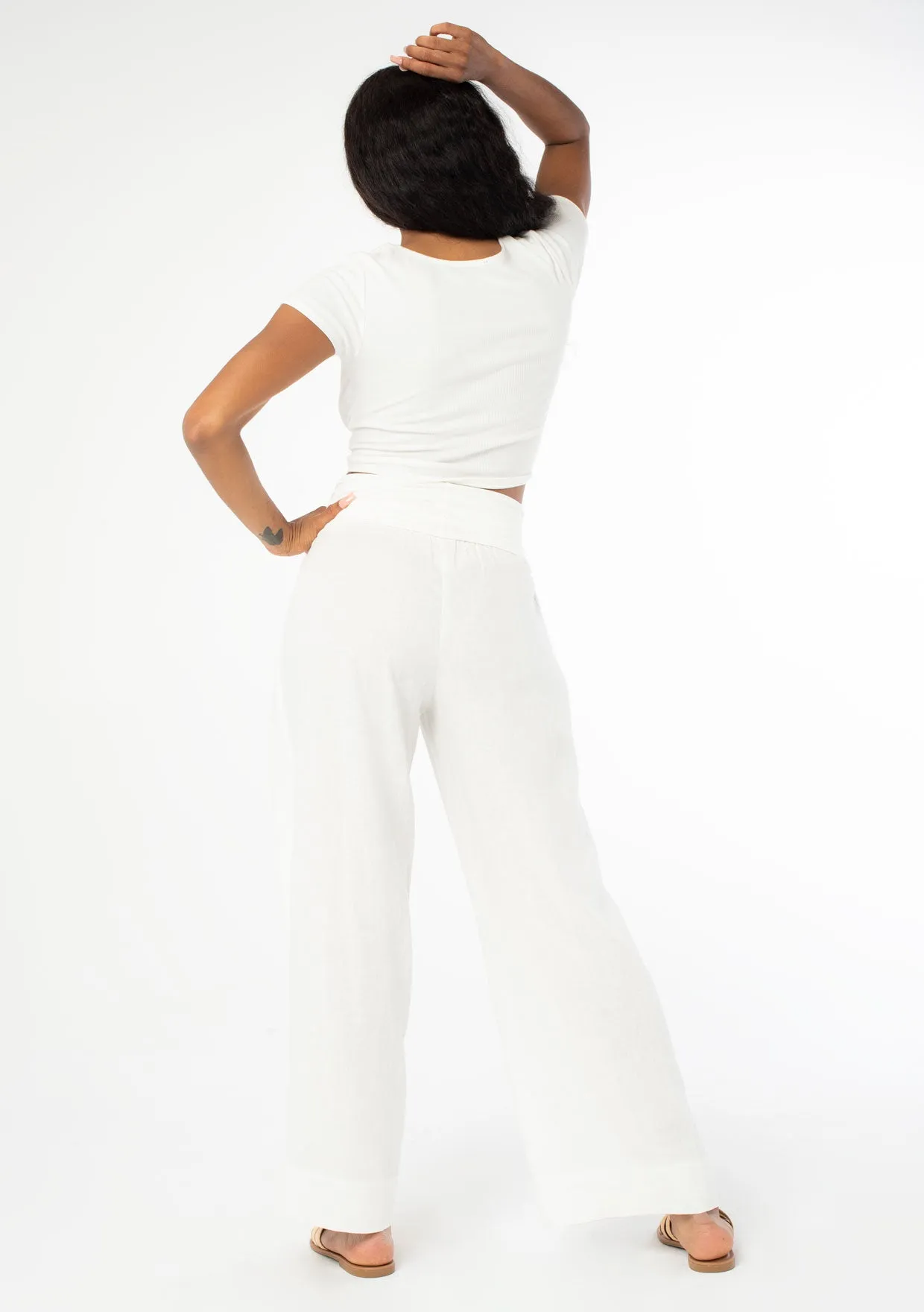 Ritual Linen Wide Leg Pant