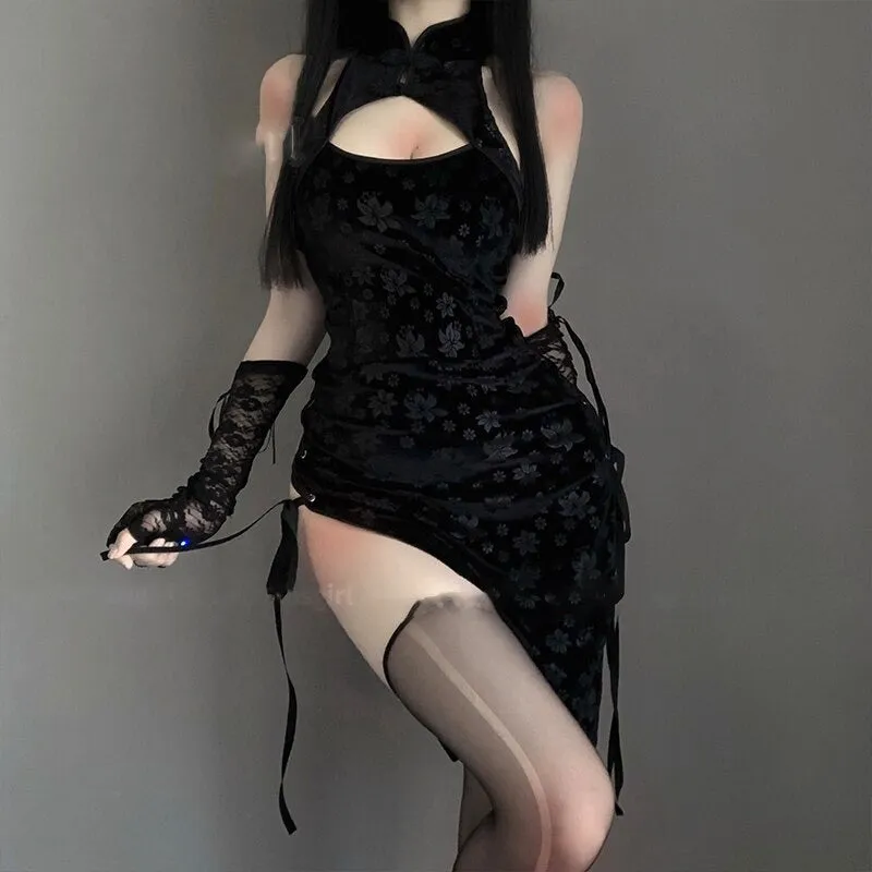 Women's Velour Night Dress | Nightdress | Underwear Set